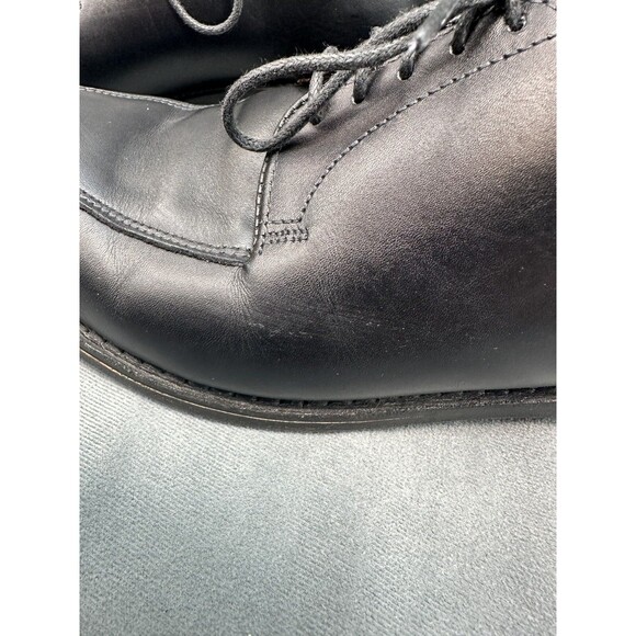 Allen Edmonds Delray Mens 9 D 1208 Black Leather Split Toe Derby Dress Shoes - Picture 13 of 14